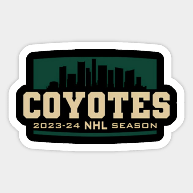 Coyotes Hockey 2023-24 Sticker by lam-san-dan